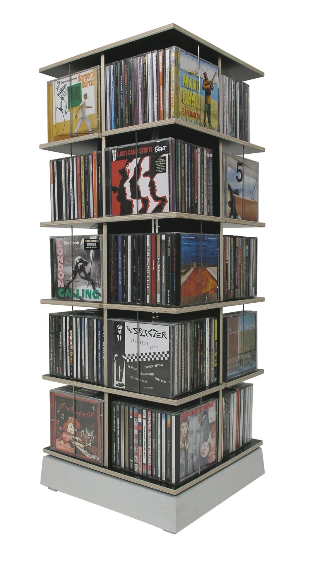 Musikstapler étagère CD Nils Holger Moormann