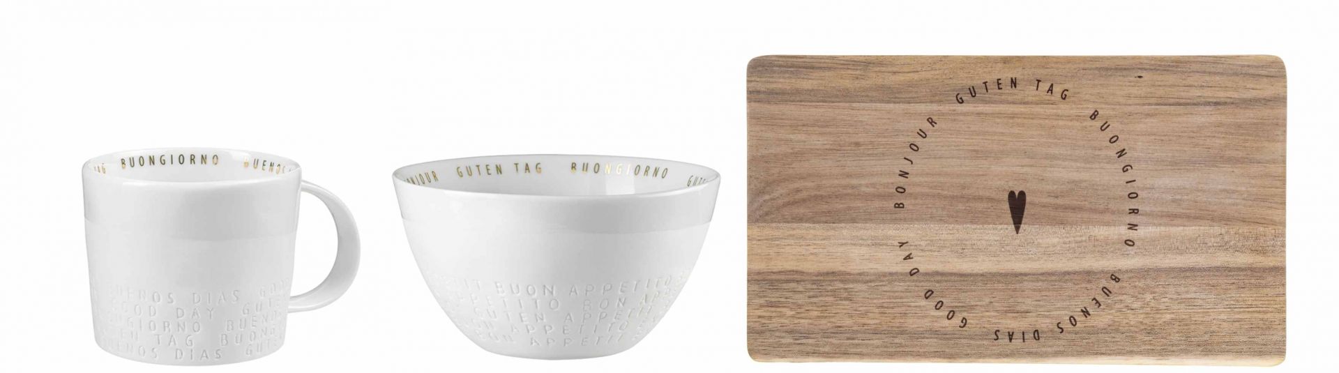 Set de 3 roues Bon Appétit