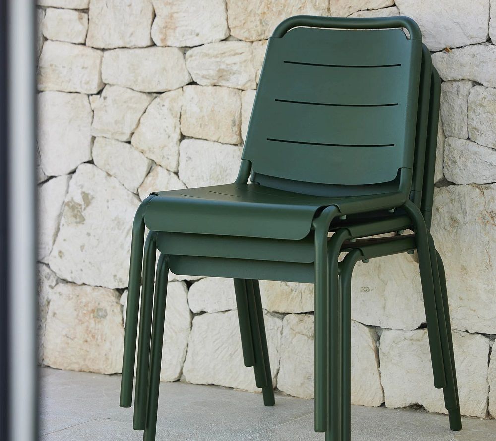 Copenhagen Outdoor City Chaise ensemble de 2 Cane-Line