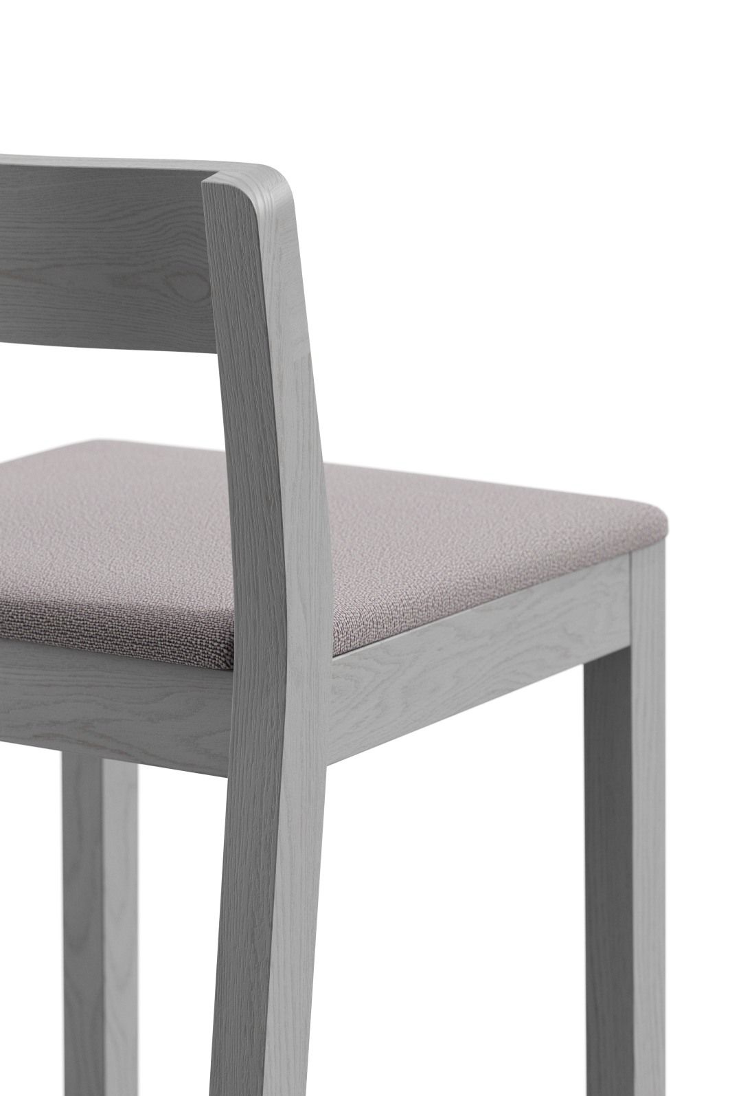 Sit tabouret de bar en bois avec coussin d'assise Zeitraum