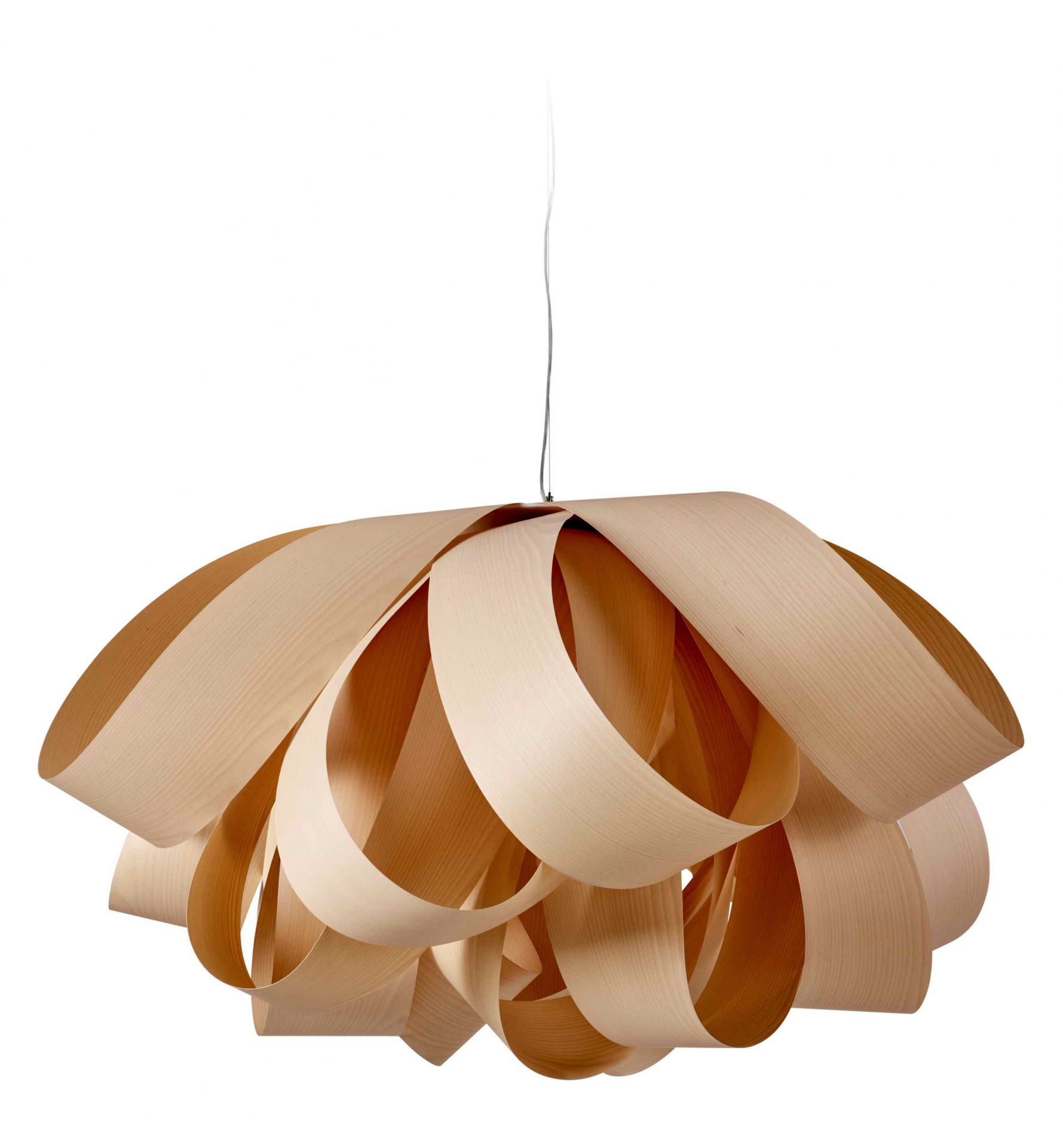 Agatha L lumière pendante LZF Lamps 22 Hêtre