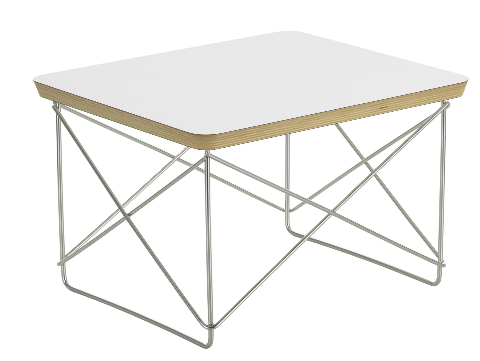 Occasional Table LTR Table d'appoint HPL Blanc Vitra NOUVELLE VERSION