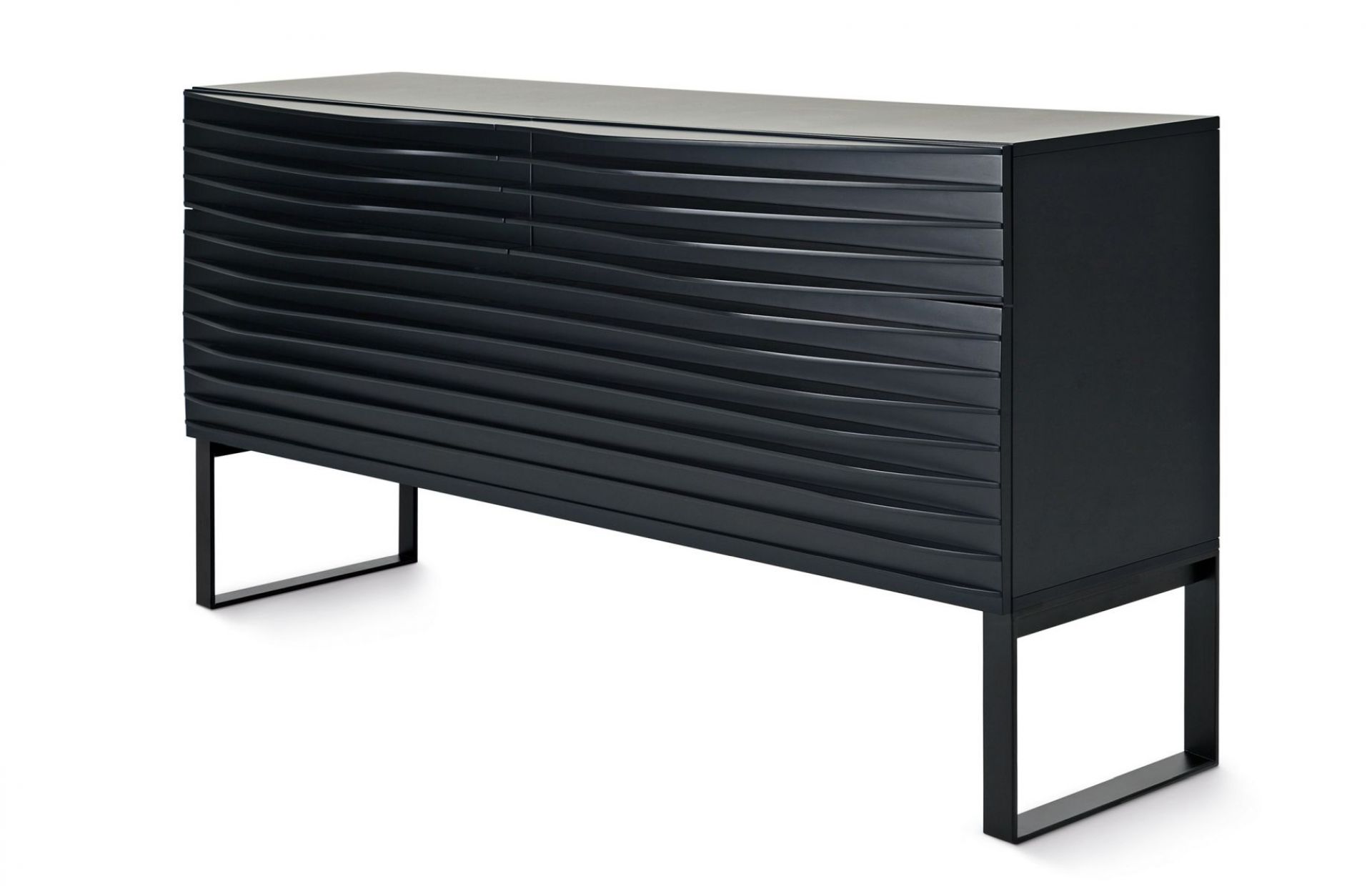Tide Buffet Noir Pied noir Minimal Design L Casamania Horm