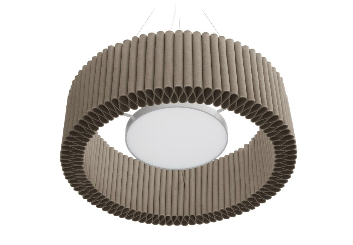 Objet de plafond Welle avec dispositif de suspension inclus