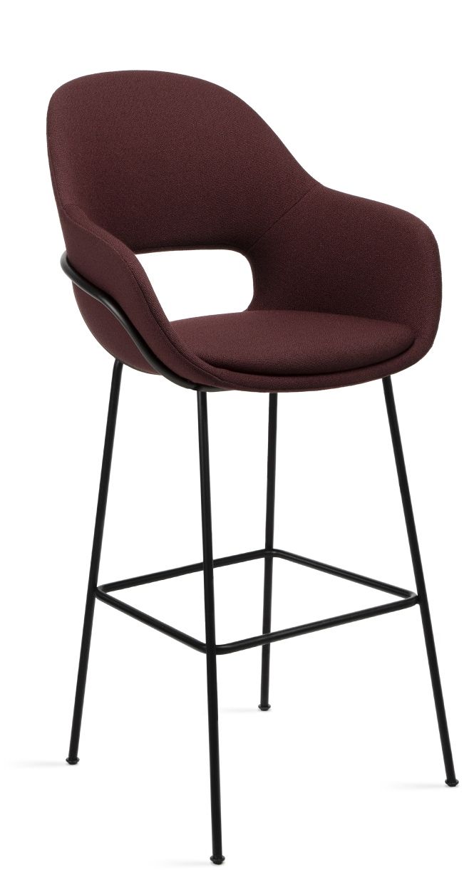 Theia Barstool Armchair High Tabouret de bar Freifrau Manufacture