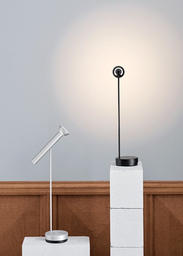 TOPOLED Lampe de table T bronze anodisé Baltensweiler OFFRE SPECIALE