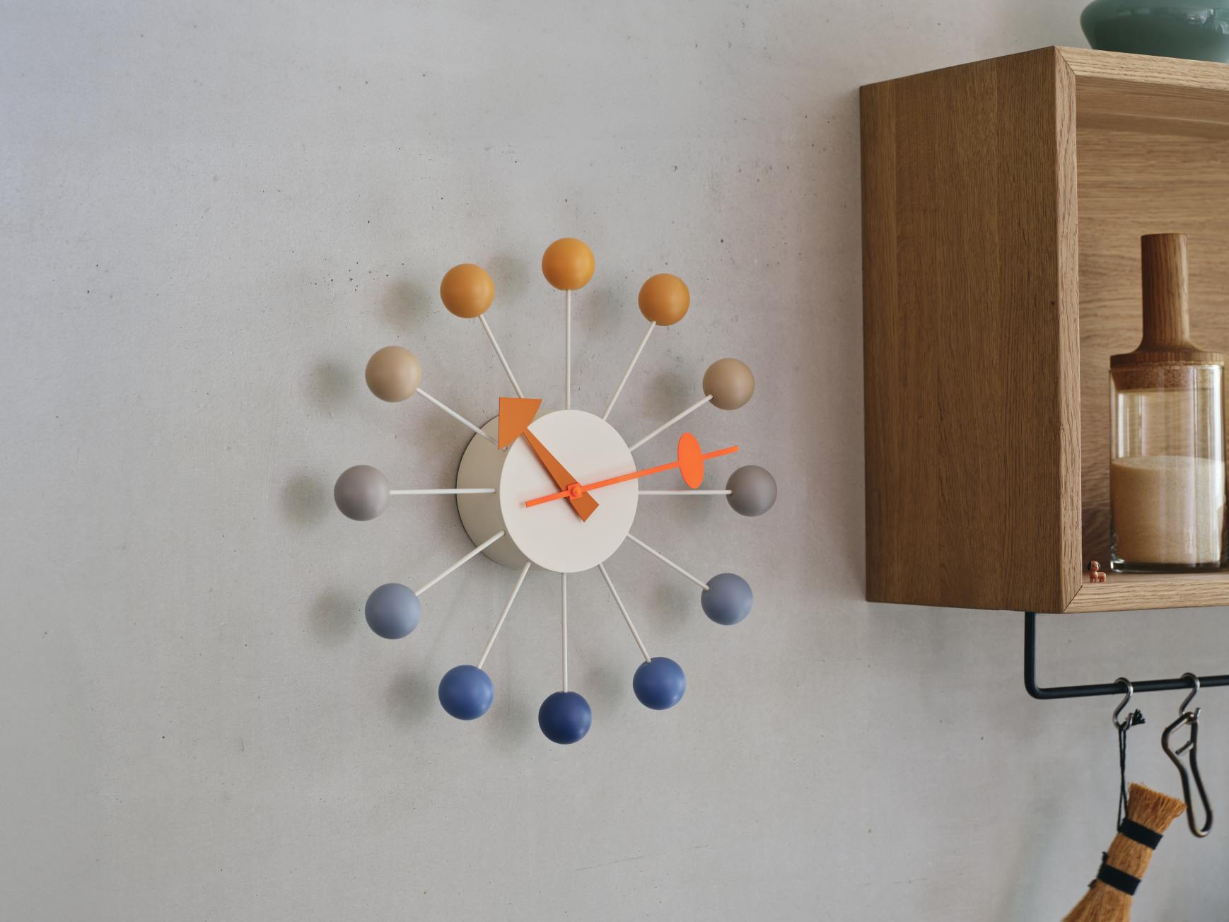 Ball Clock Horloge murale Sunrise Vitra LIMITED EDITION  
