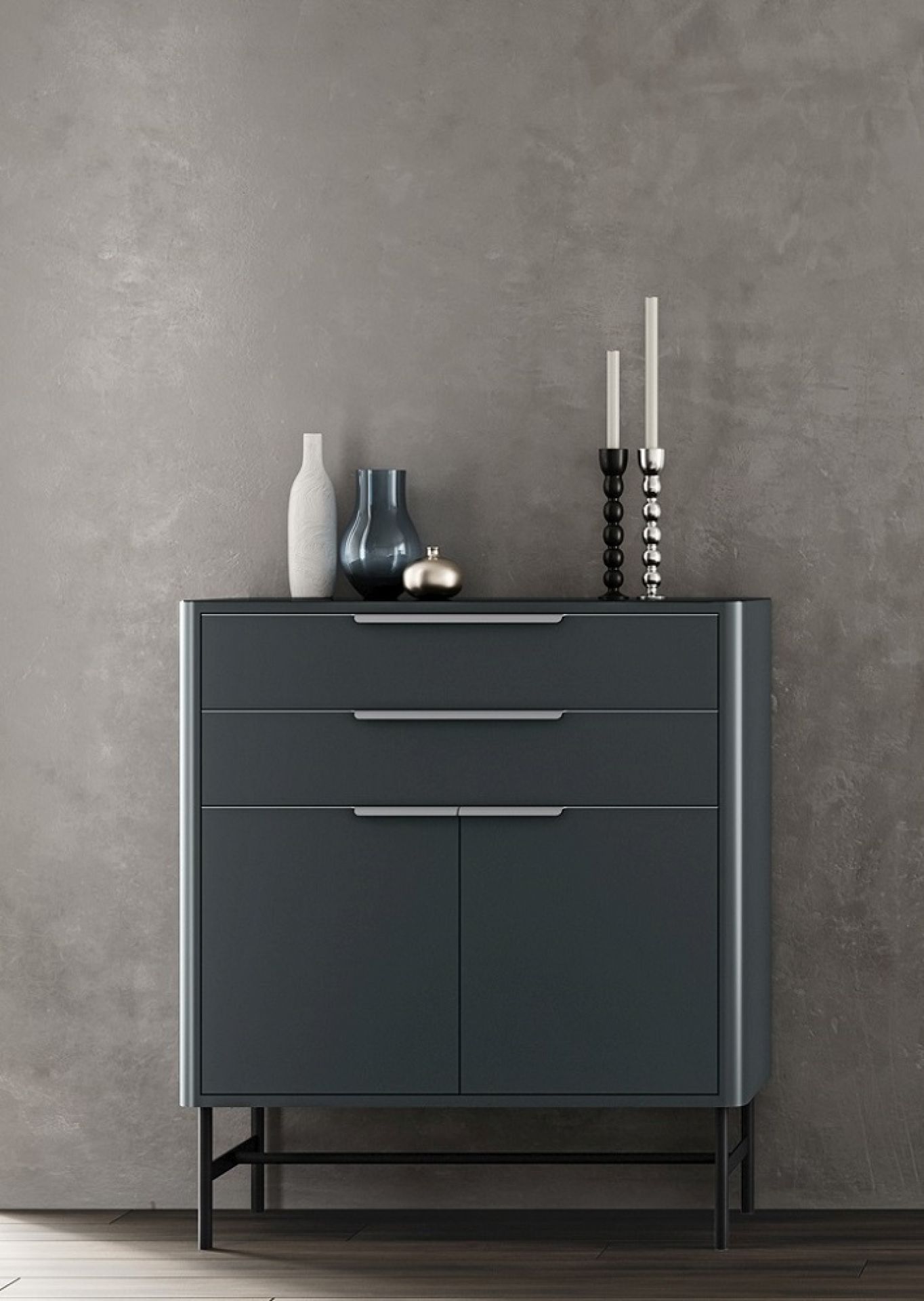 New Classic Line S50 Sideboard Gris basalte Müller Möbelfabrikation