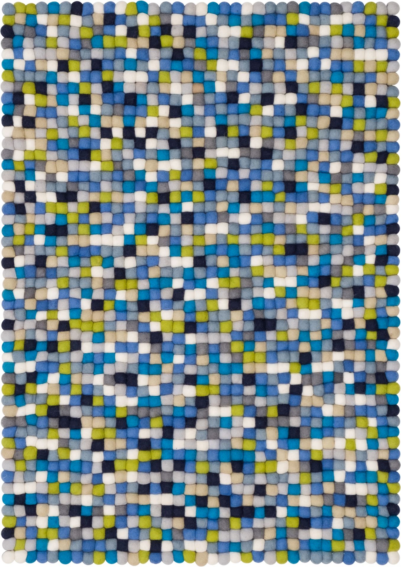 Boules de feutre Tapis 120x170 cm Myfelt Fritz