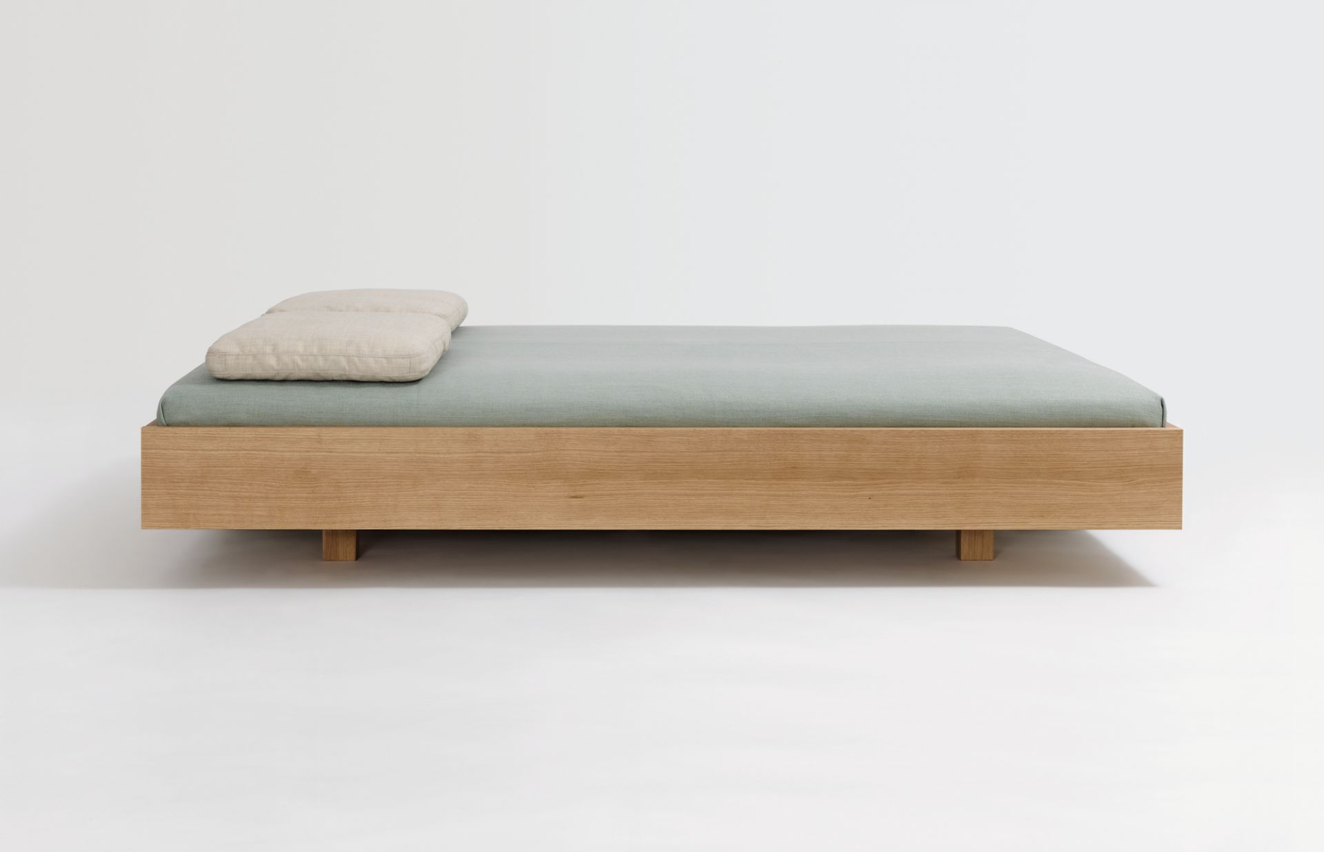 Simple 160 lits en bois chêne Zeitraum