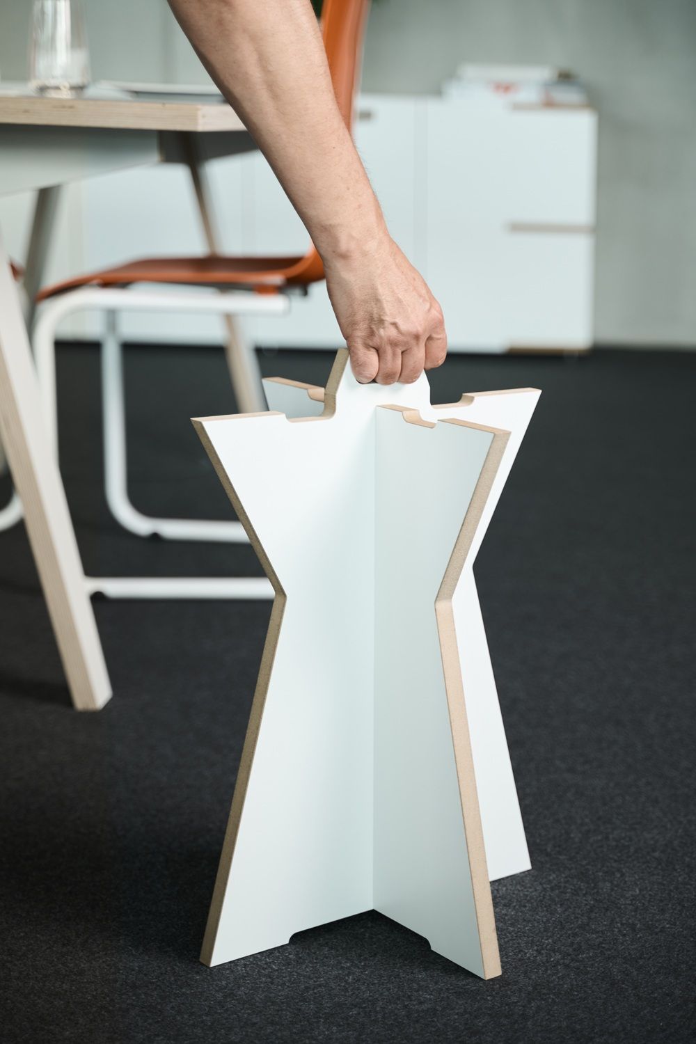 Tojo Table d'appoint portable avec plateau amovible Tojo