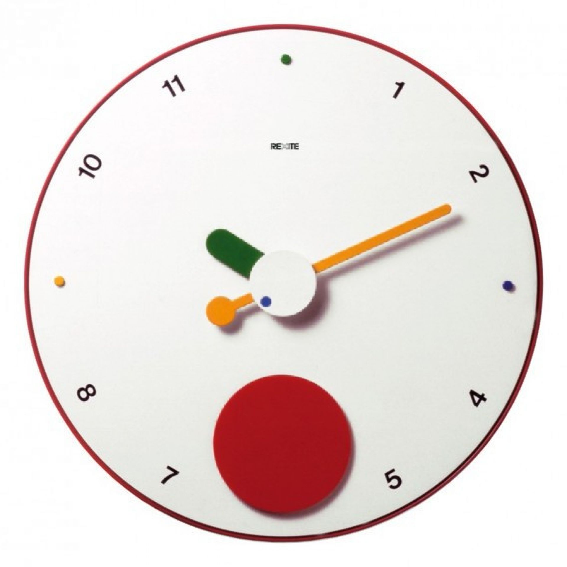 Contrattempo Horloge murale / Pendule Rexite Blanc