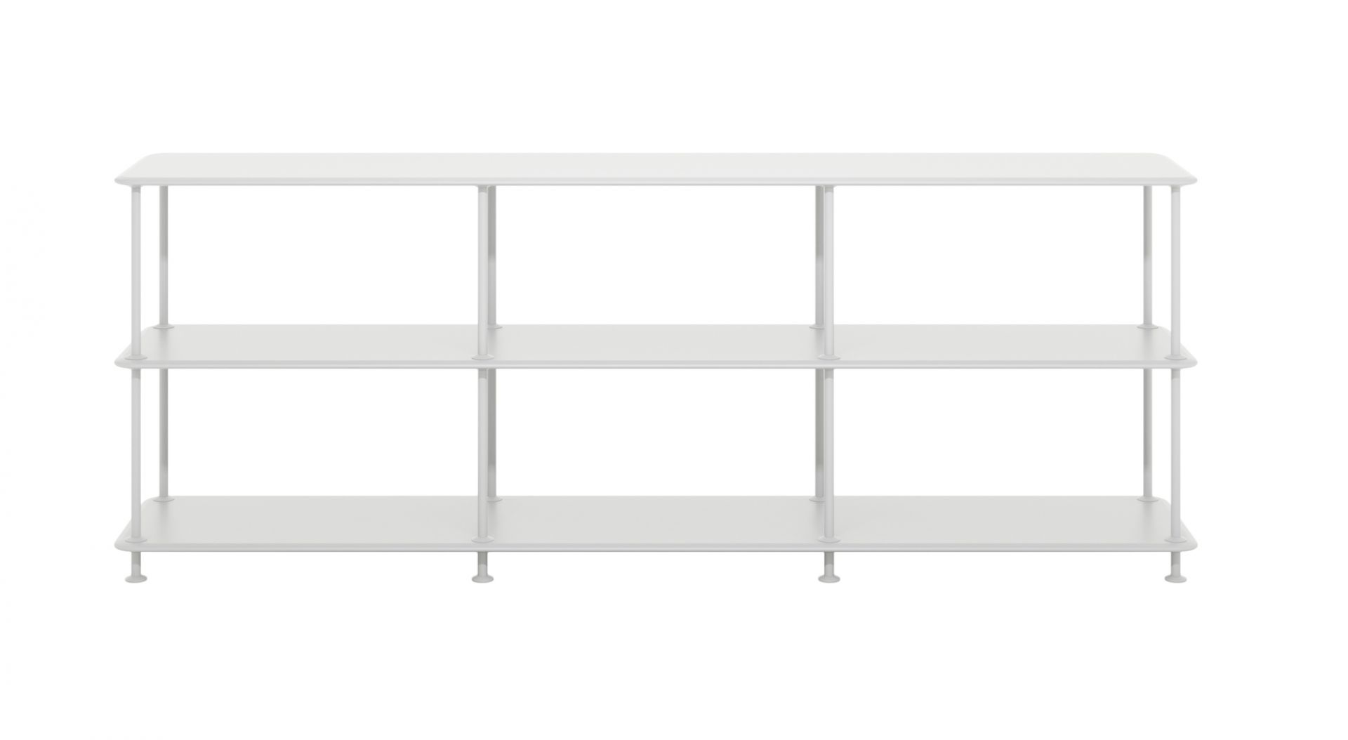 Montana Free Étagere B 203,4 x H 75,8 cm Nouveau blanc