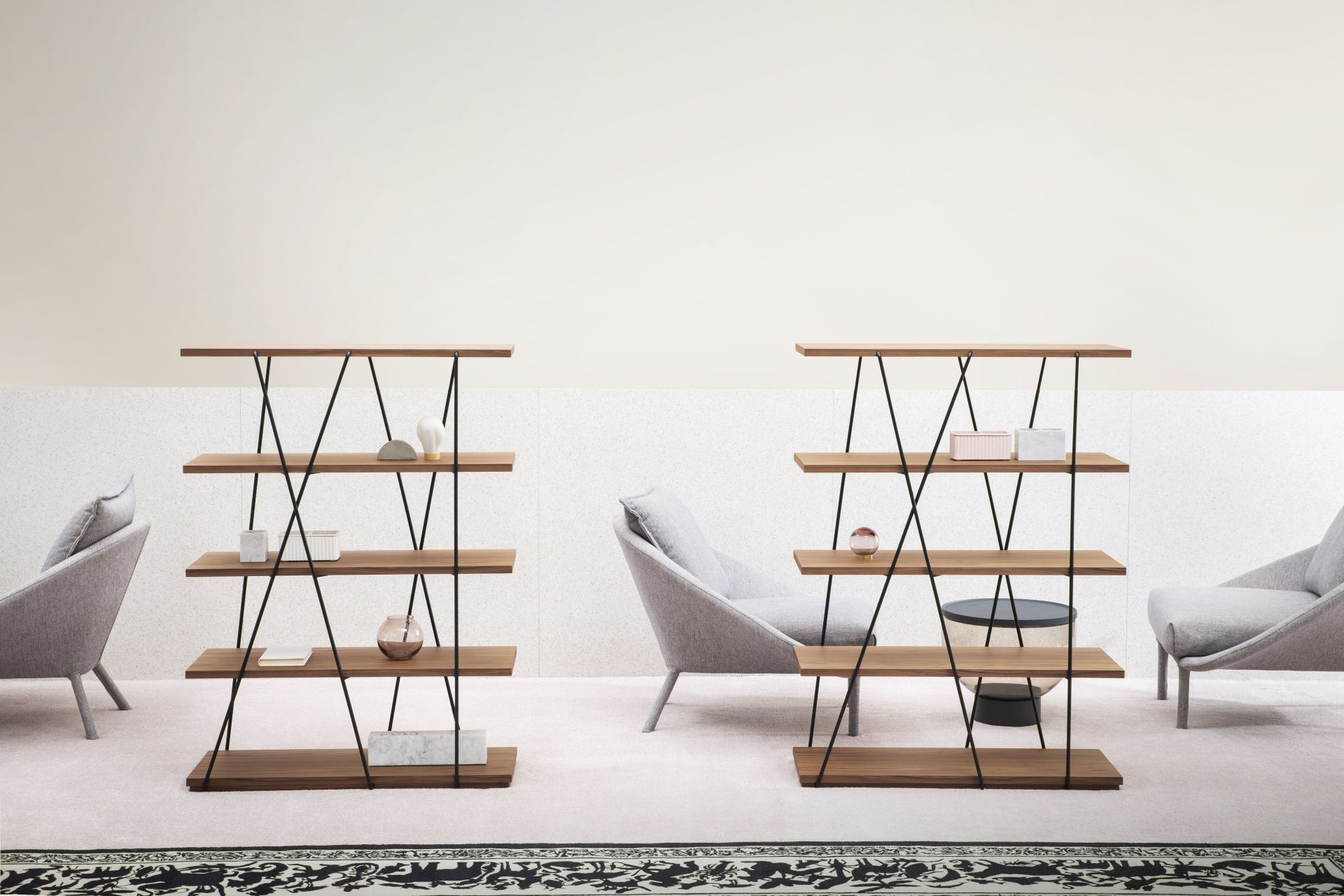 Matassa Étagère en noyer Miniforms