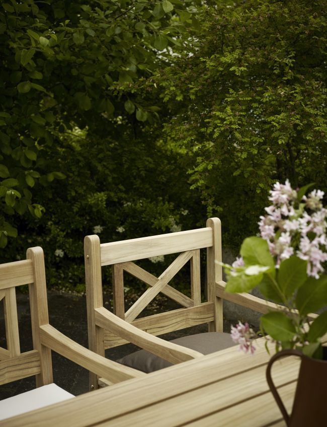Skagen Chair Chaise d'Extérieur Skagerak by Fritz Hansen