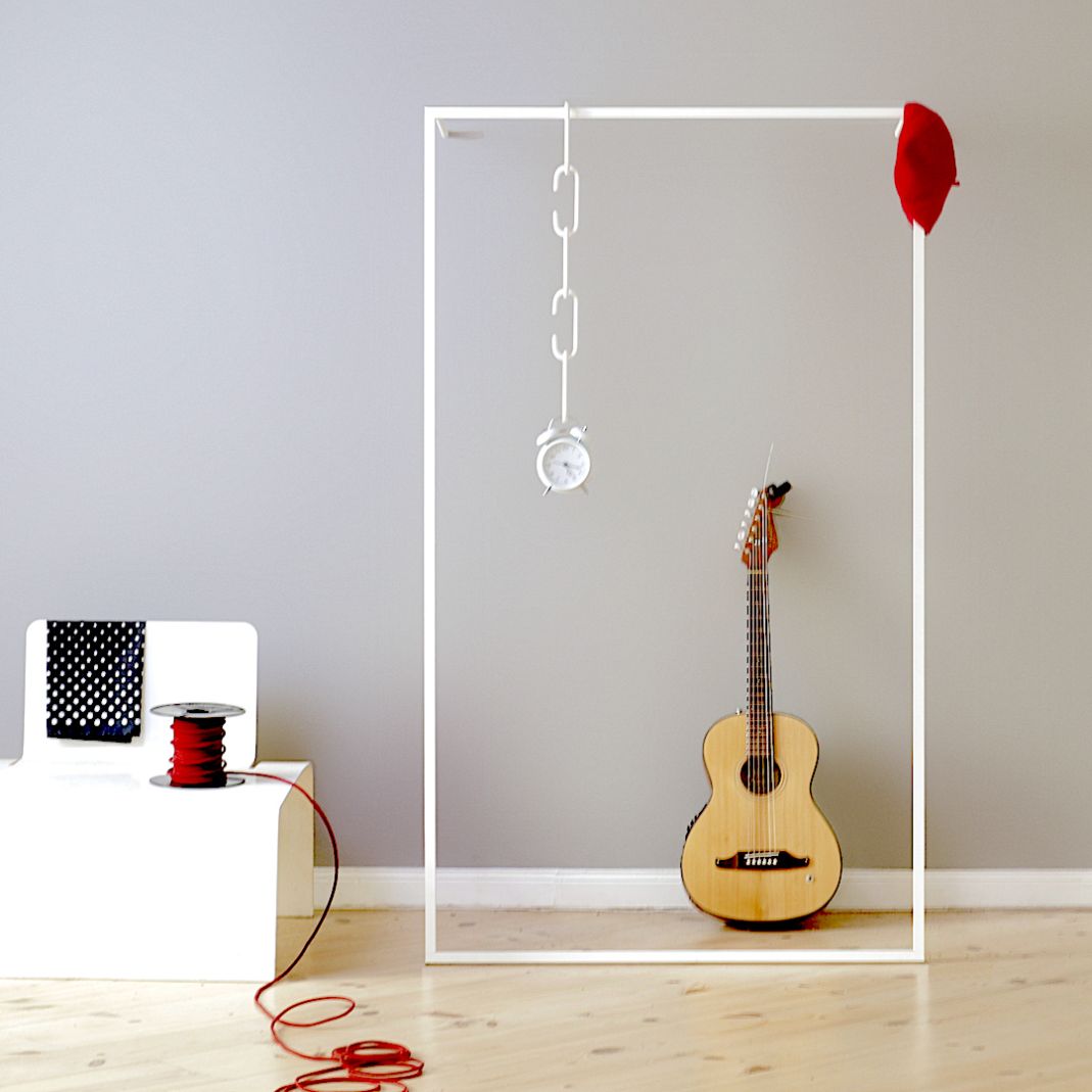 Leano Penderie penchee Roomsafari Blanc