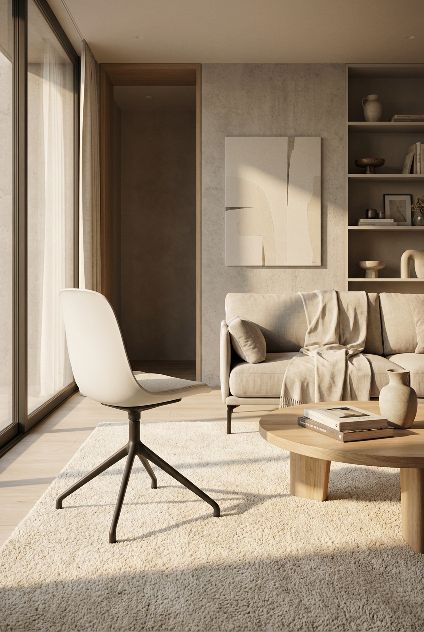 Chaise Elephantino Pivotante Kristalia