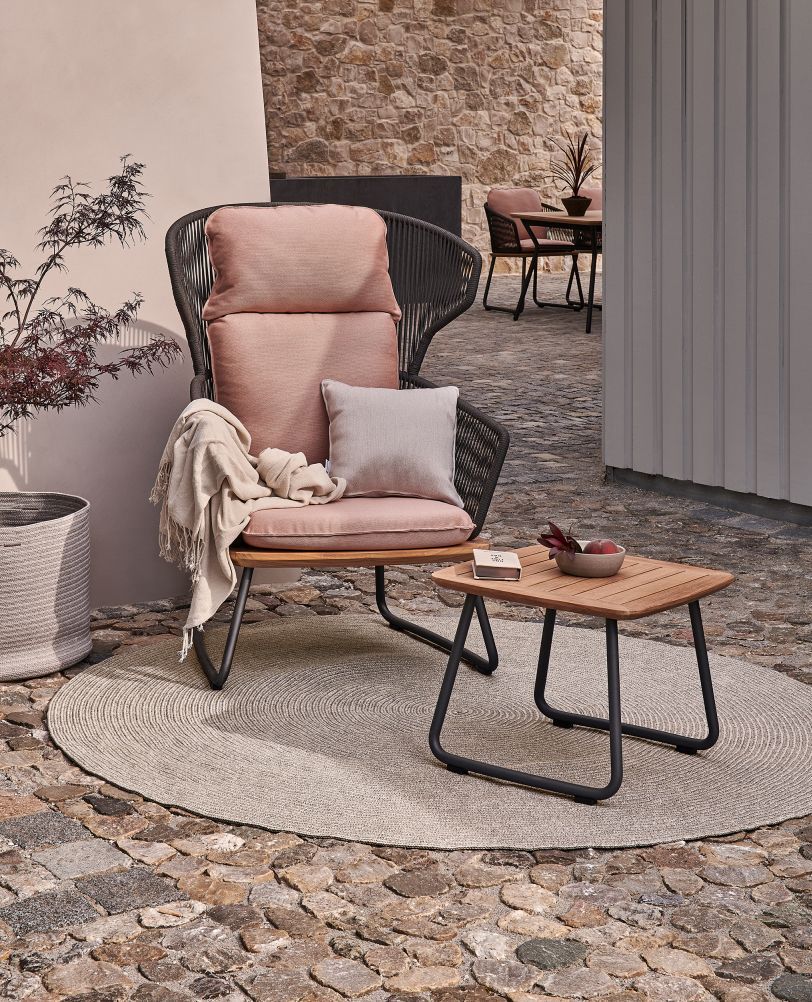 Denia Fauteuil Relax Outdoor avec coussin d'assise Zori Gari Weishäupl  