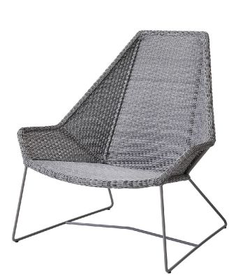 Breeze Chaise d'extérieur de highback Cane-Line