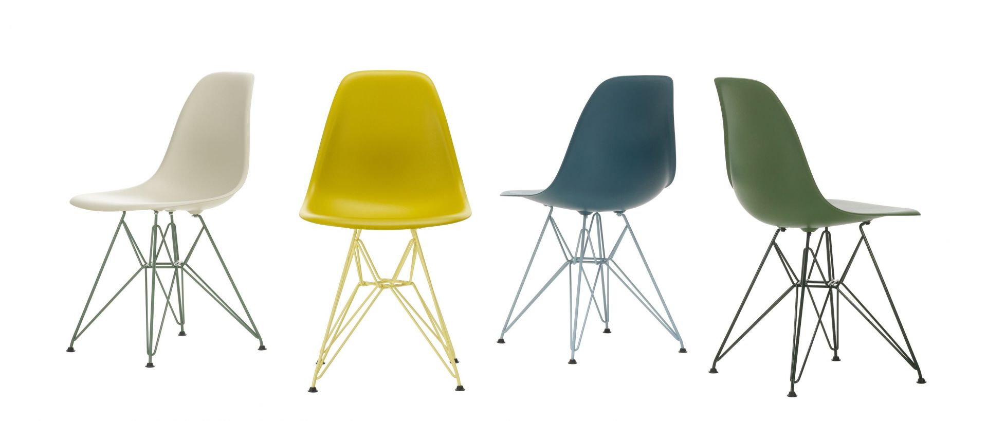 Eames Plastic Side Chair DSR Chaise Monotone Vitra