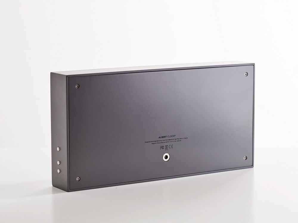 Digital clock LED Horloge numérique / horloge de table / horloge murale Albert Clock Gris