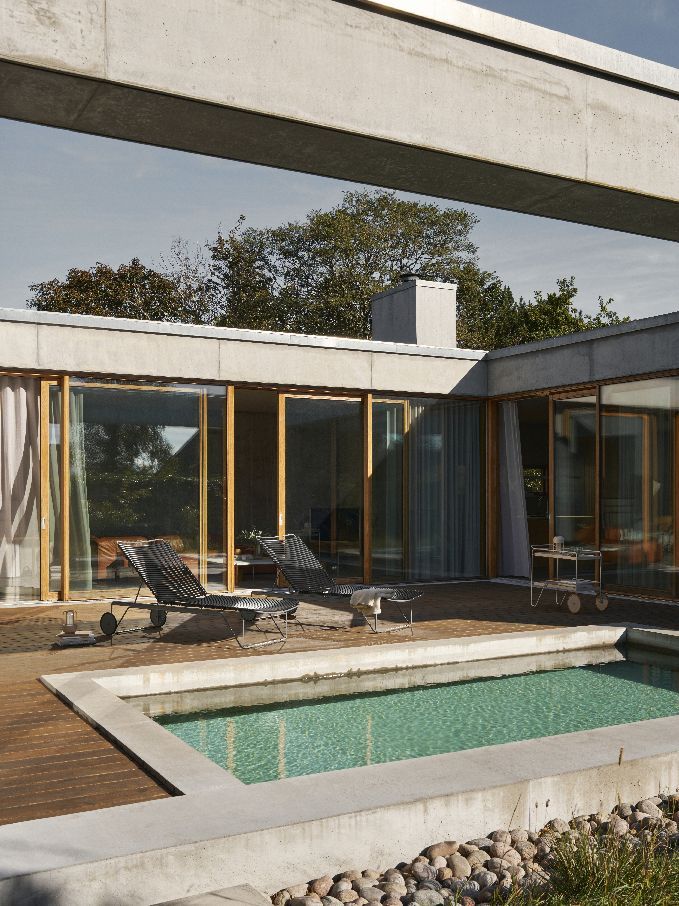 Click Chaise Longue ajustable Bain de soleil extérieur HOUE