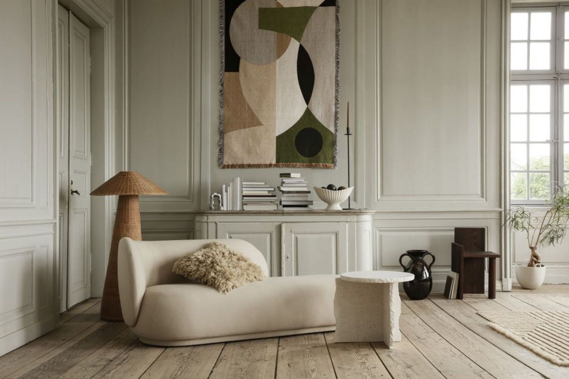 Dou Floor Lamp Lampadaire Ferm Living