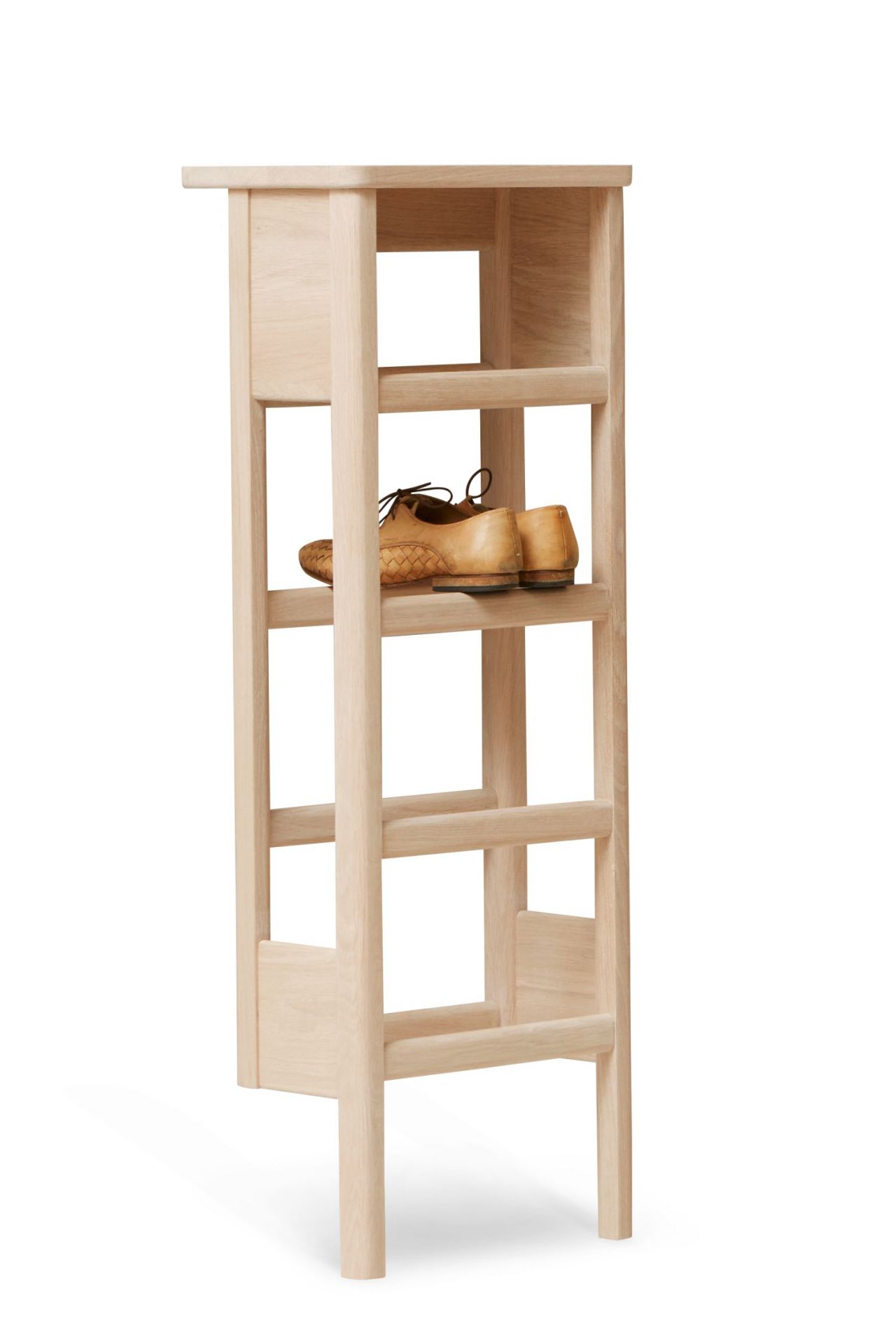 A Line Étagère à chaussures 35 chêne blanc huilé Form & Refine