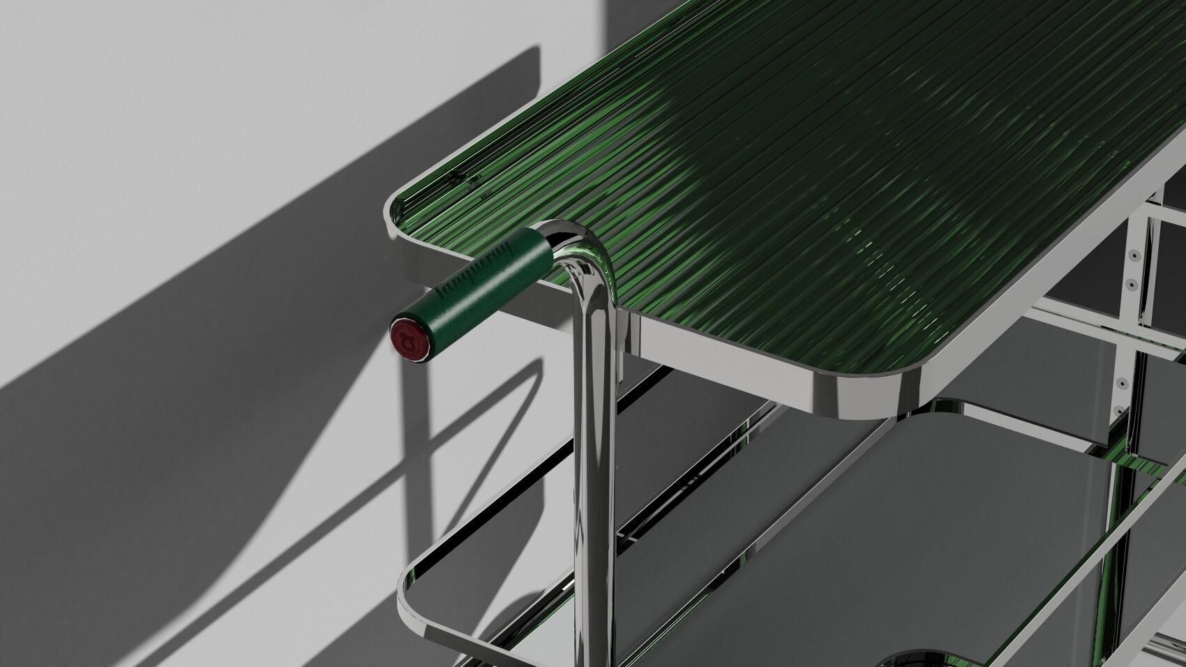 S 179 / S179 Chariot de bar Tanqueray Thonet 