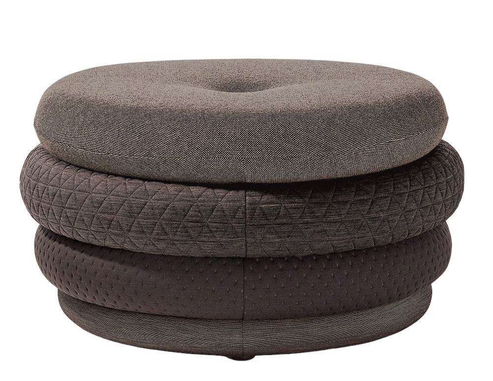 Fat Tom Pouf Lounge - Tabouret sans pieds Richard Lampert Marron
