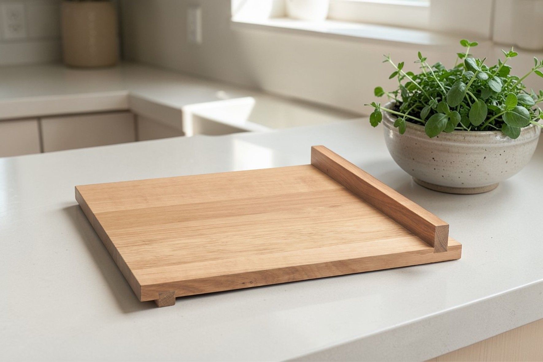 Planche de travail en chêne Side by Side