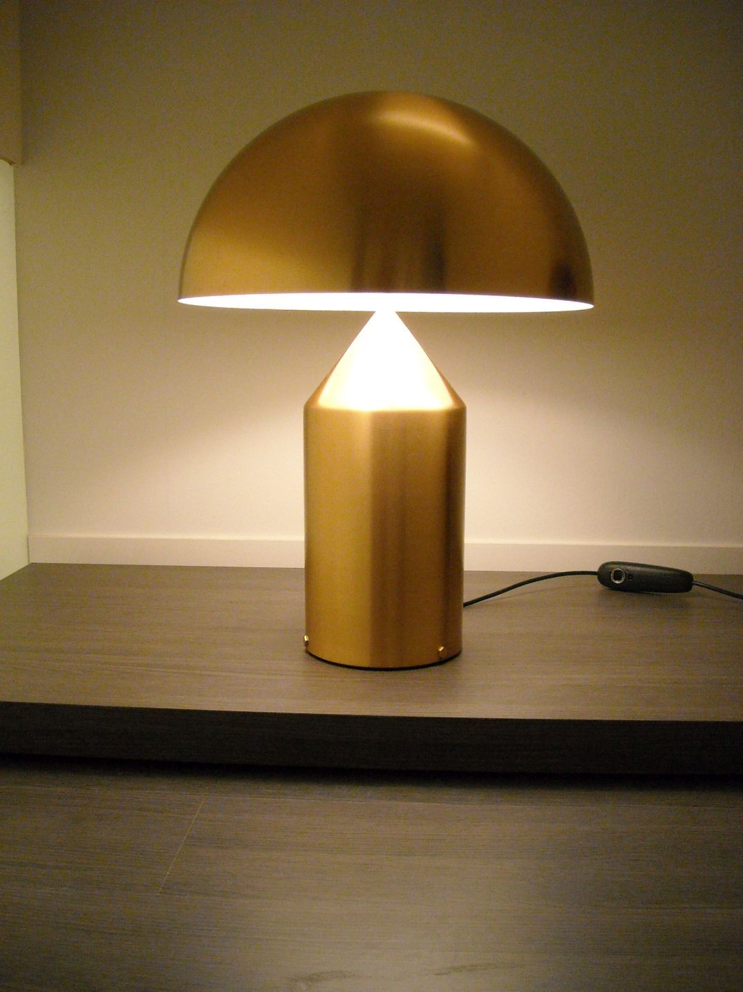 Atollo Lampe de table Or  Oluce