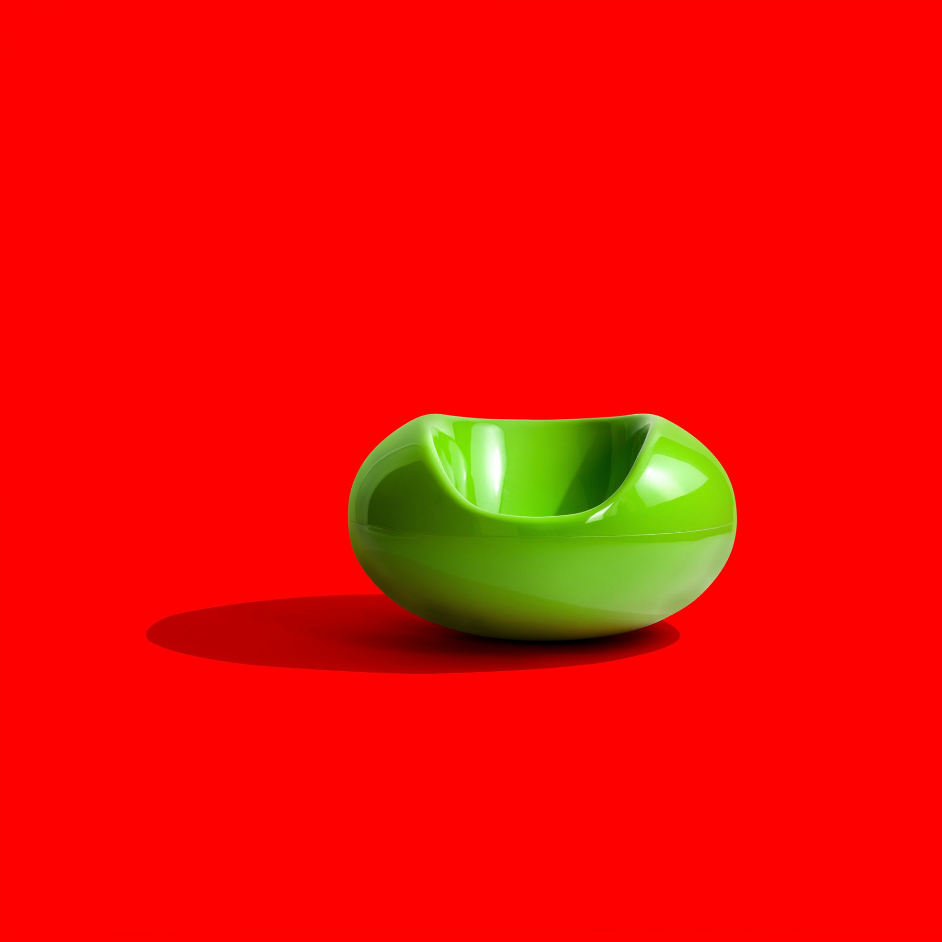 Pastil Chaise vert Eero Aarnio Originals