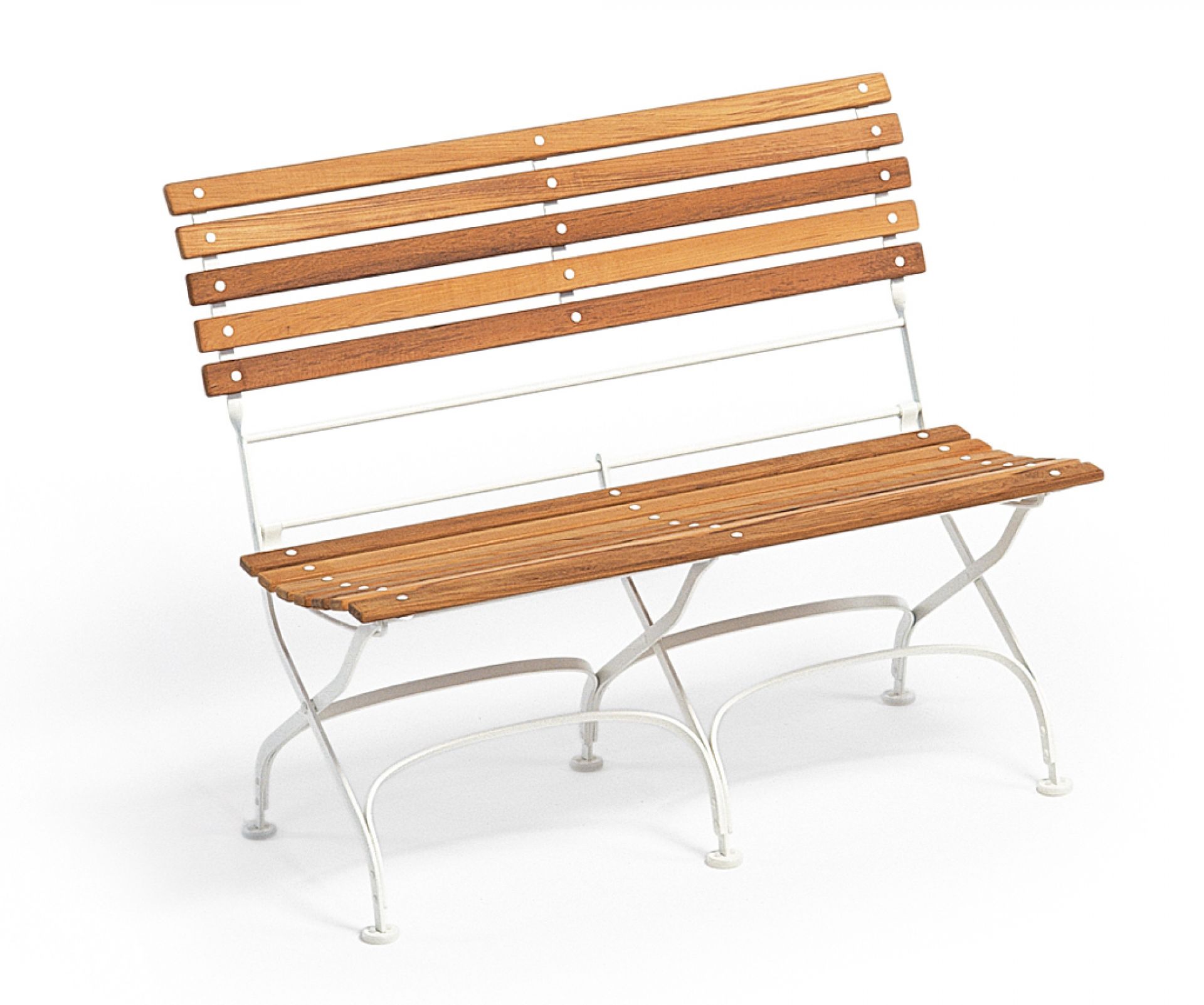 Classic banc 2 places pliable sans accoudoirs Weishäupl