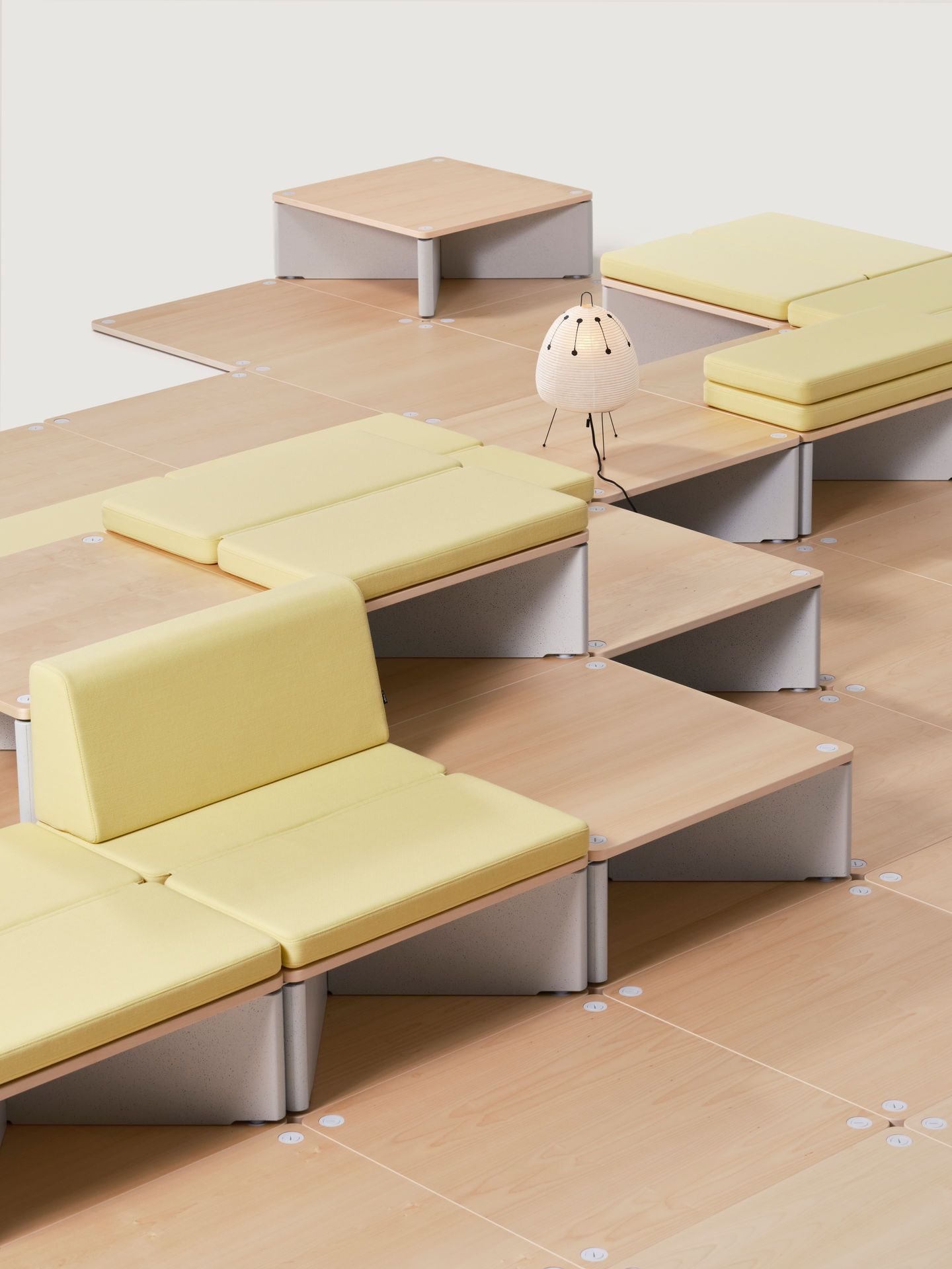 Plateforme de réinitialisation, système de plateforme modulaire Vitra