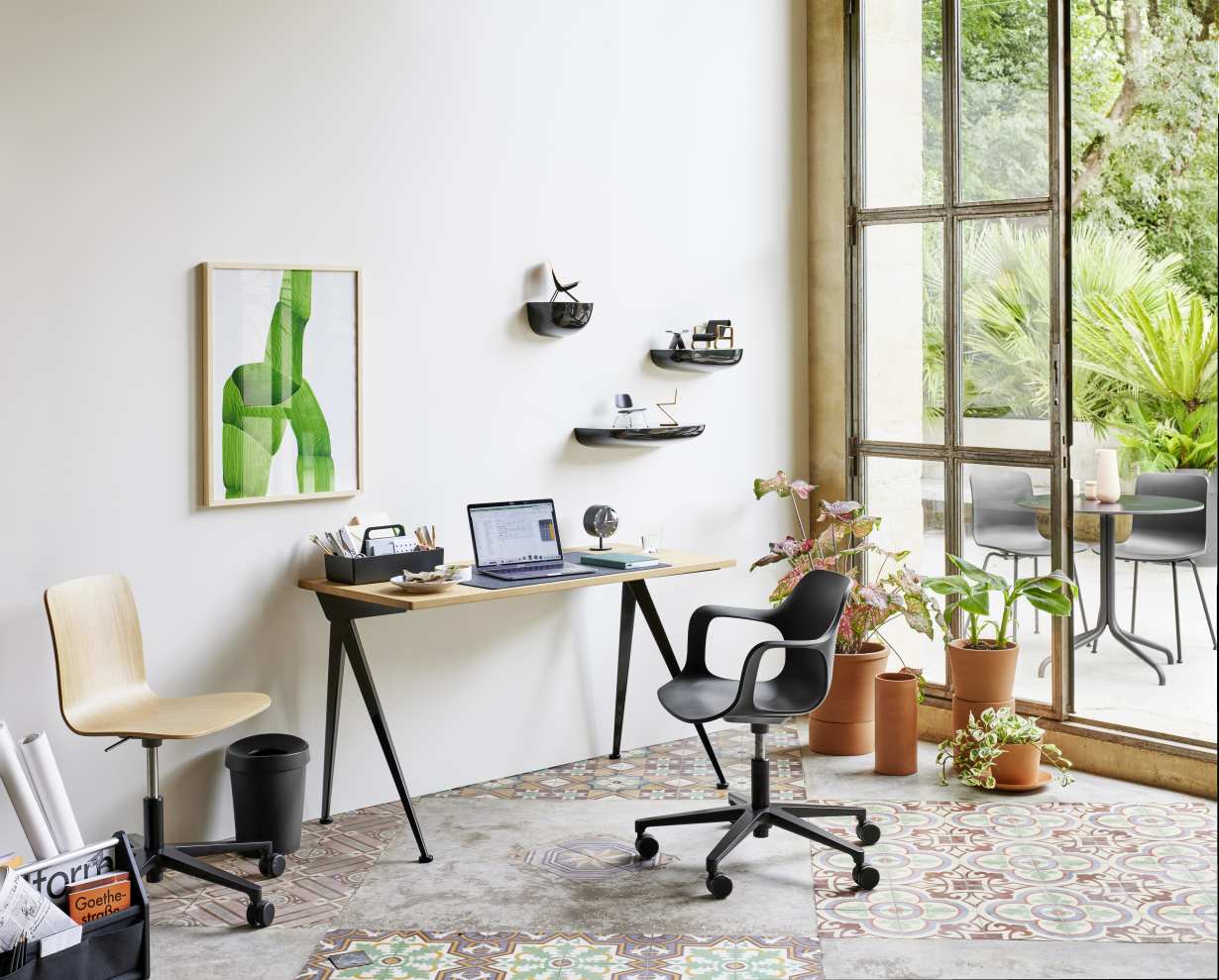 Desk Clocks Night Clock black Table horloge Vitra
