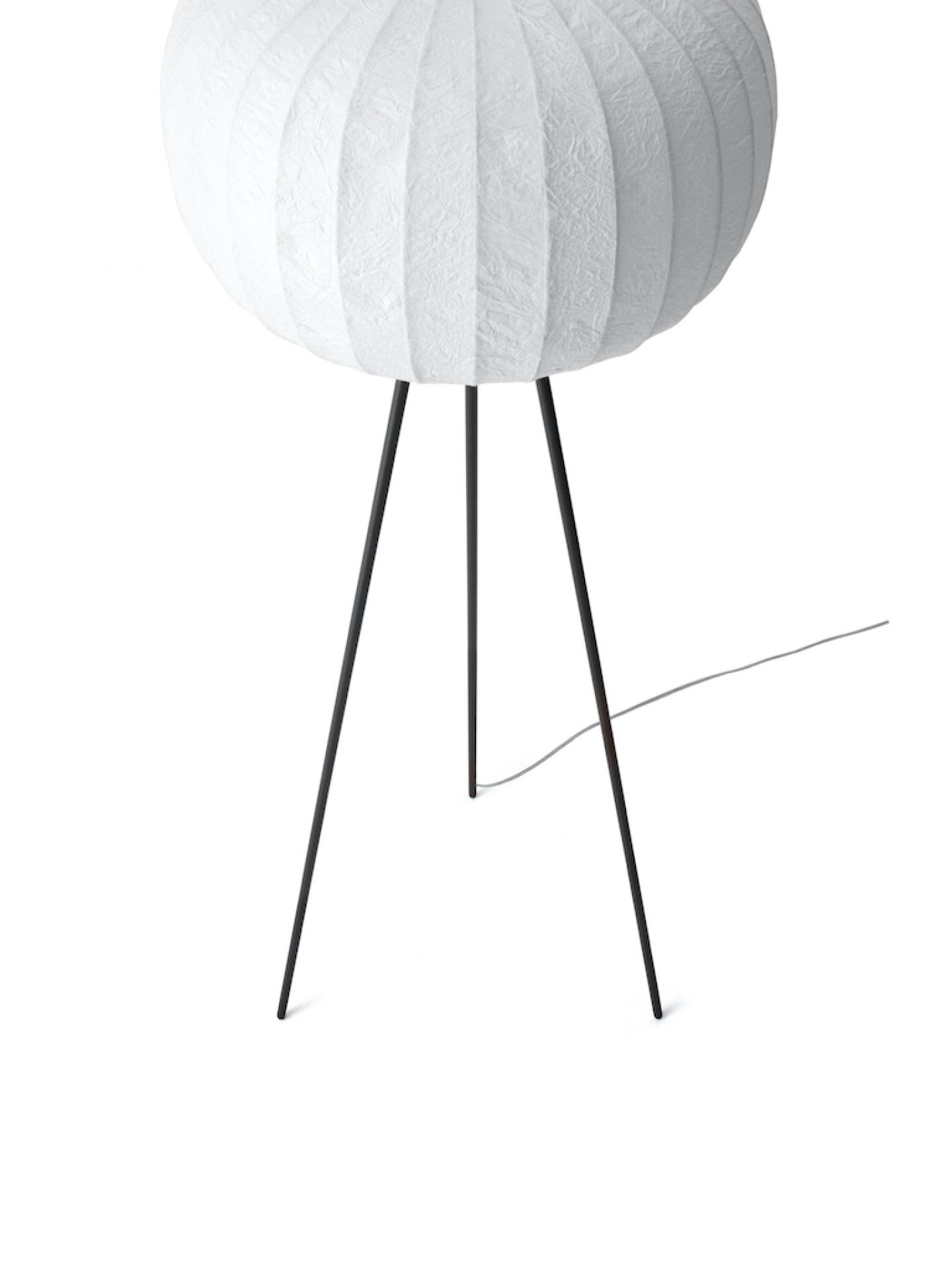 Paper Floor Lamp Lampadaire Chêne Foncé Vipp