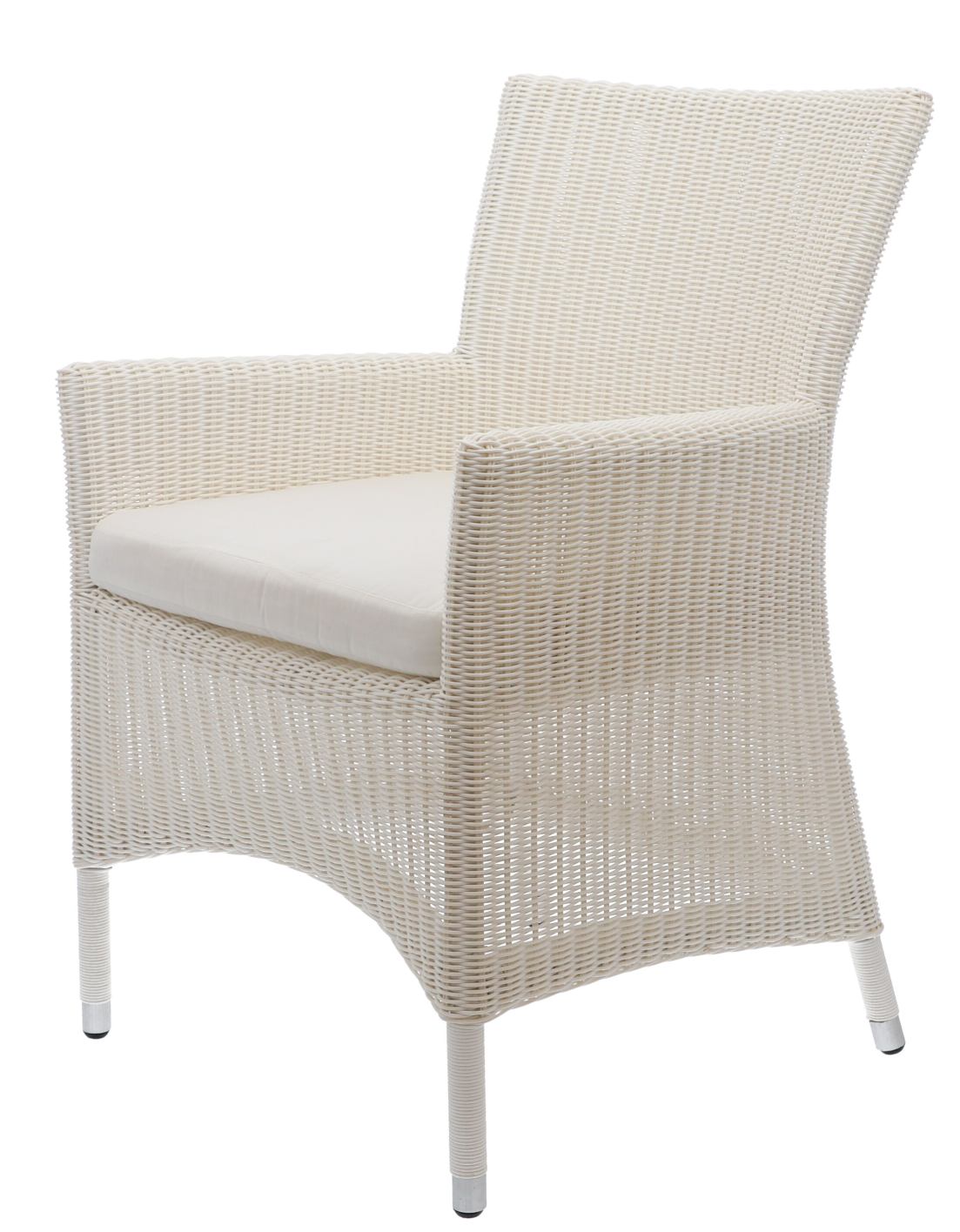 Coussin d'assise Blanc pour Poesie Fauteuil Outdoor Jan Kurtz 