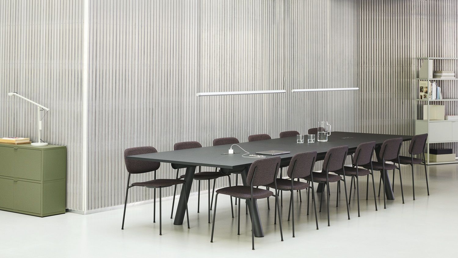 Boa Table Table / table de conférence Lx420 cm Hay