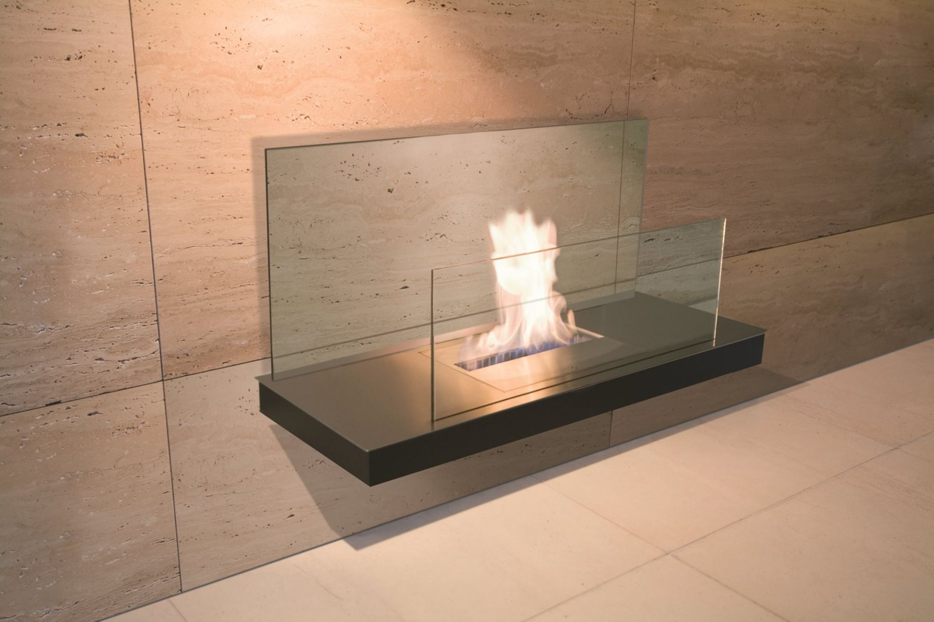 Wall Flame 2 Cheminée Éthanol Radius