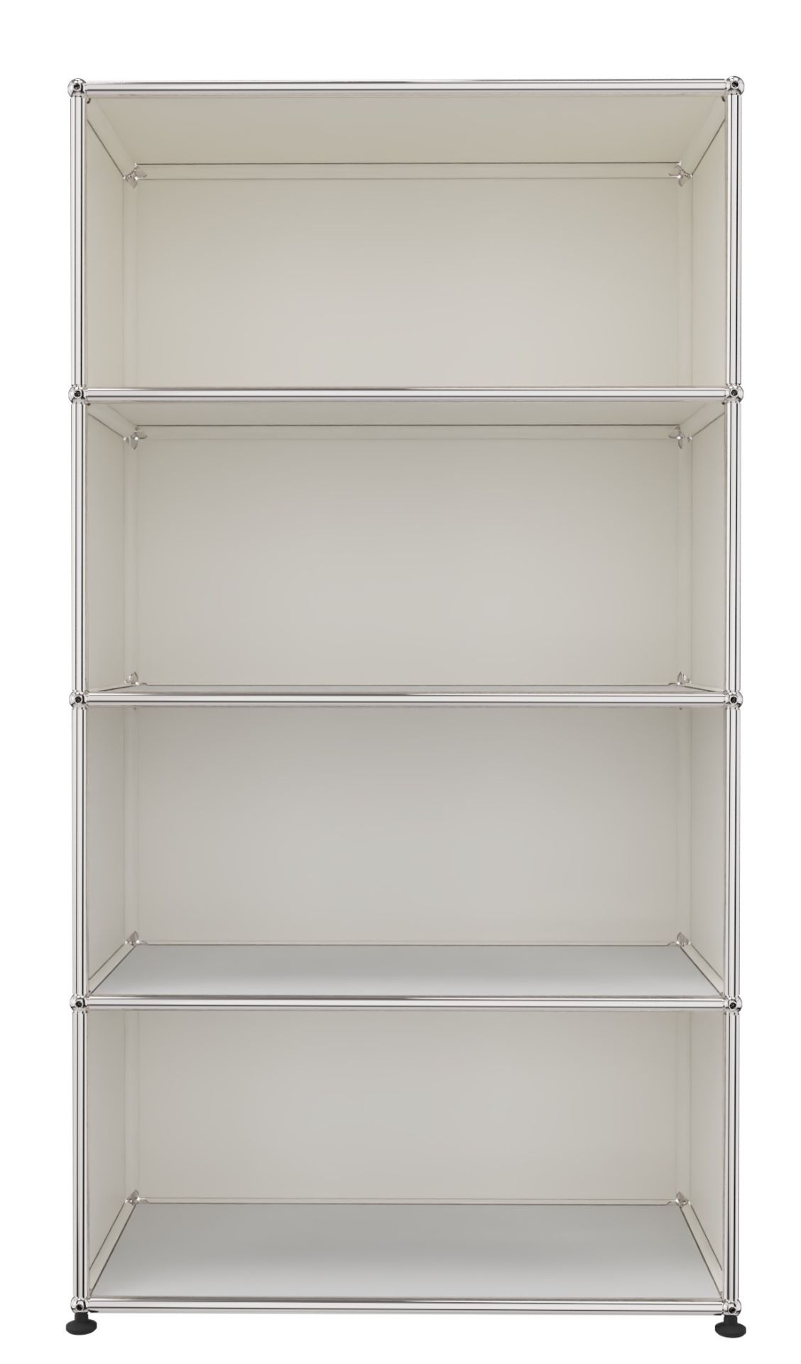 USM Haller Étagère Ouvrir H 144 cm Blanc pur - FAST DELIVERY