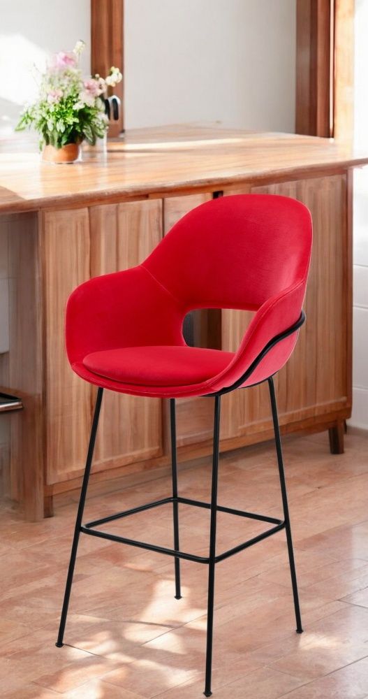 Theia Barstool Armchair High Tabouret de bar Freifrau Manufacture