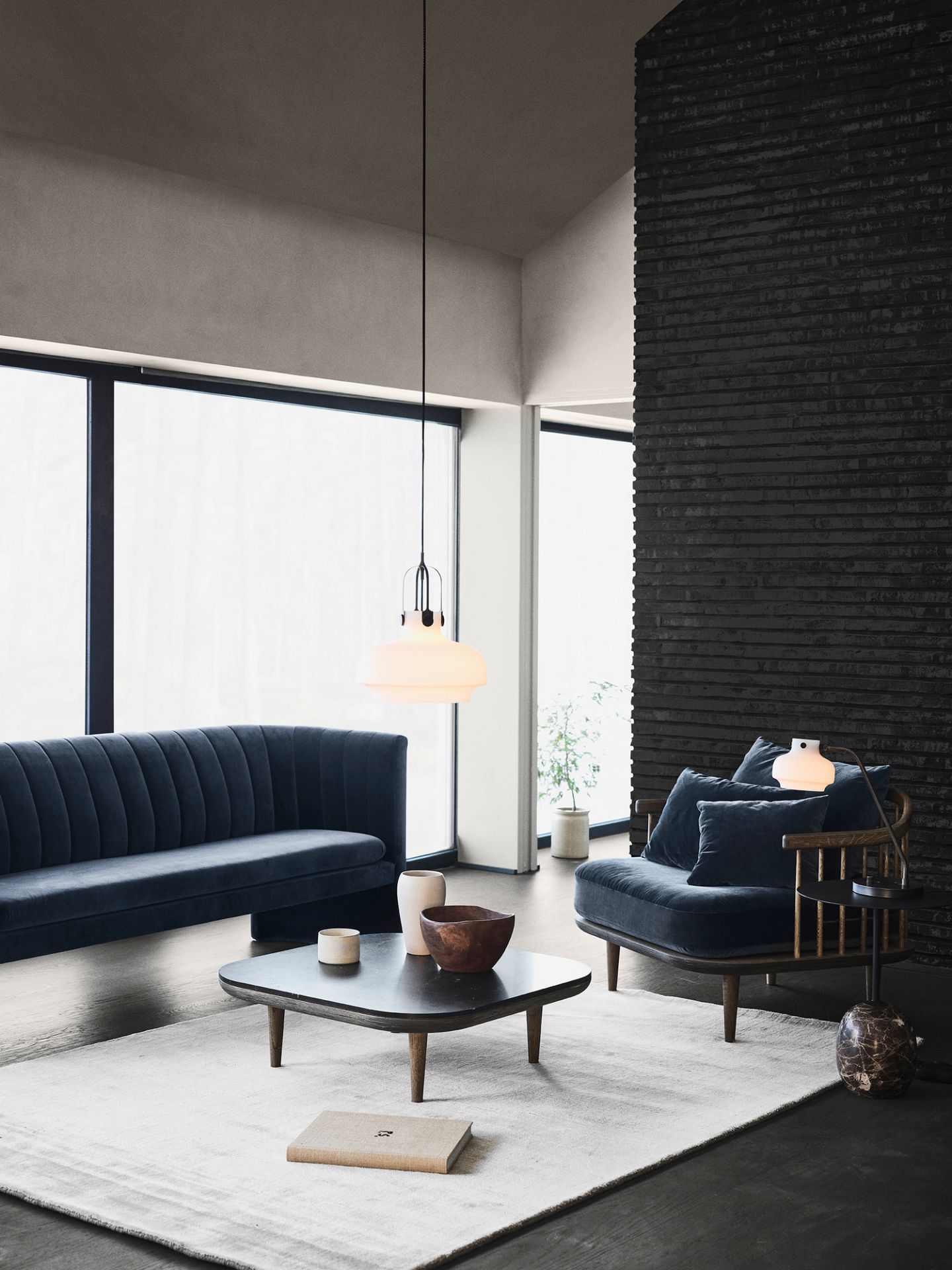 Loafer 3-Places Sofa SC26 AndTradition
