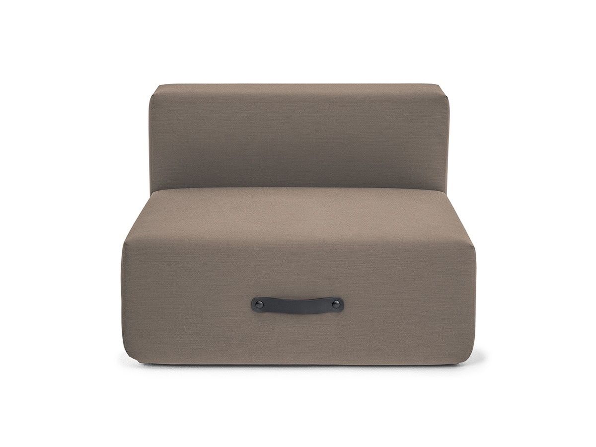 Canapé d'extérieur Miami module de base taupe Conmoto Canapé d'extérieur Miami module de base taupe Conmoto
