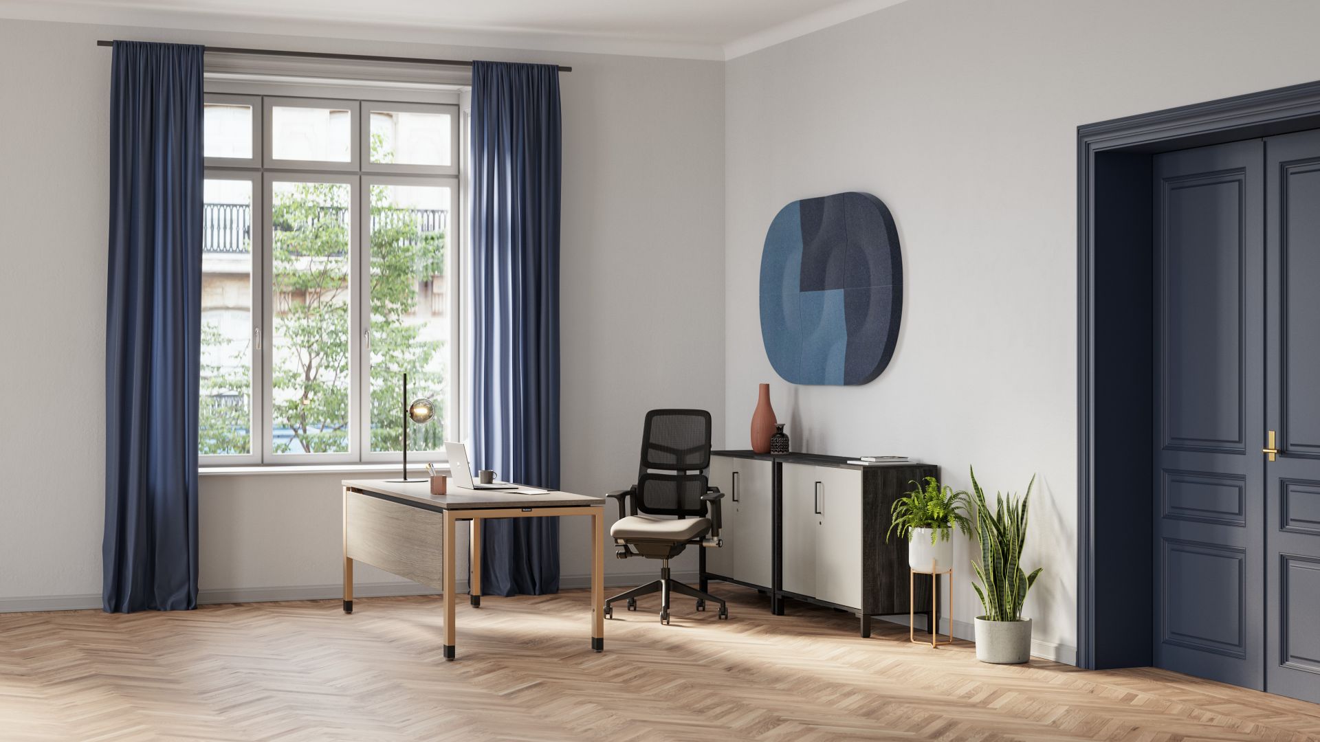 Please Fauteuil de travail Air avec dossier en maille Steelcase 