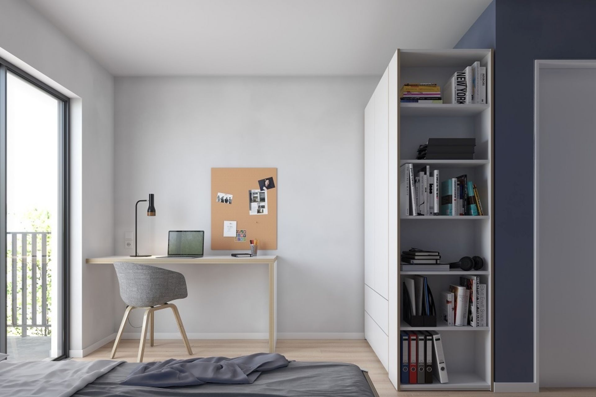 MODULAR PLUS Armoire Étagère supplémentaire Gauche Müller Möbelwerkstätten