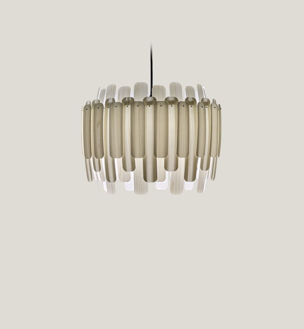 Maruja Pendant Lampe à suspendre LZF Lamps Blanc ivoire