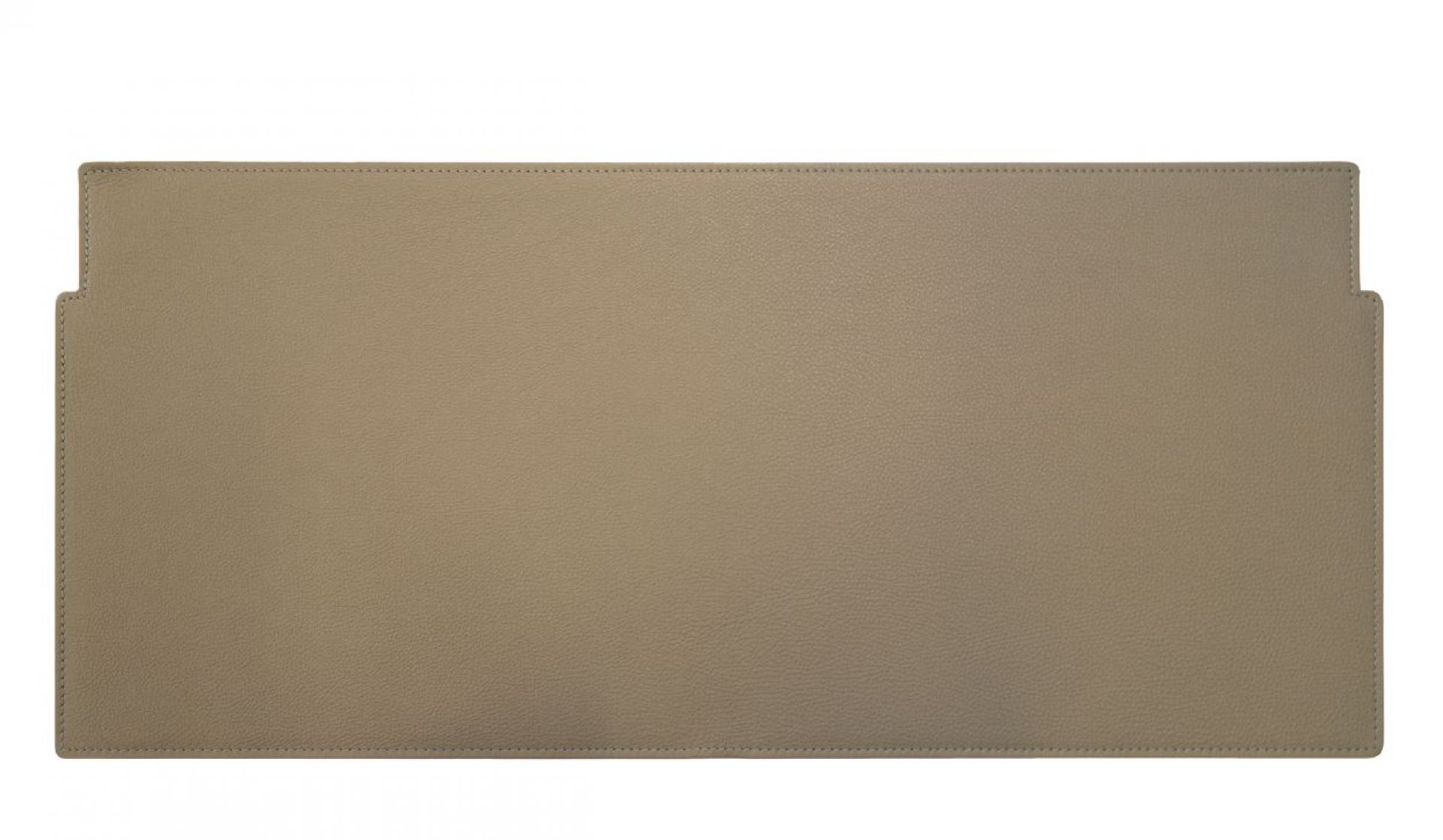 Housse en cuir pour USM Bureau intérieur Leather on Top 50x35 Gris clair
