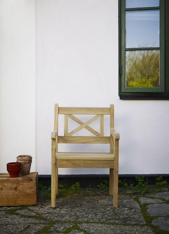 Skagen Chair Chaise d'Extérieur Skagerak by Fritz Hansen