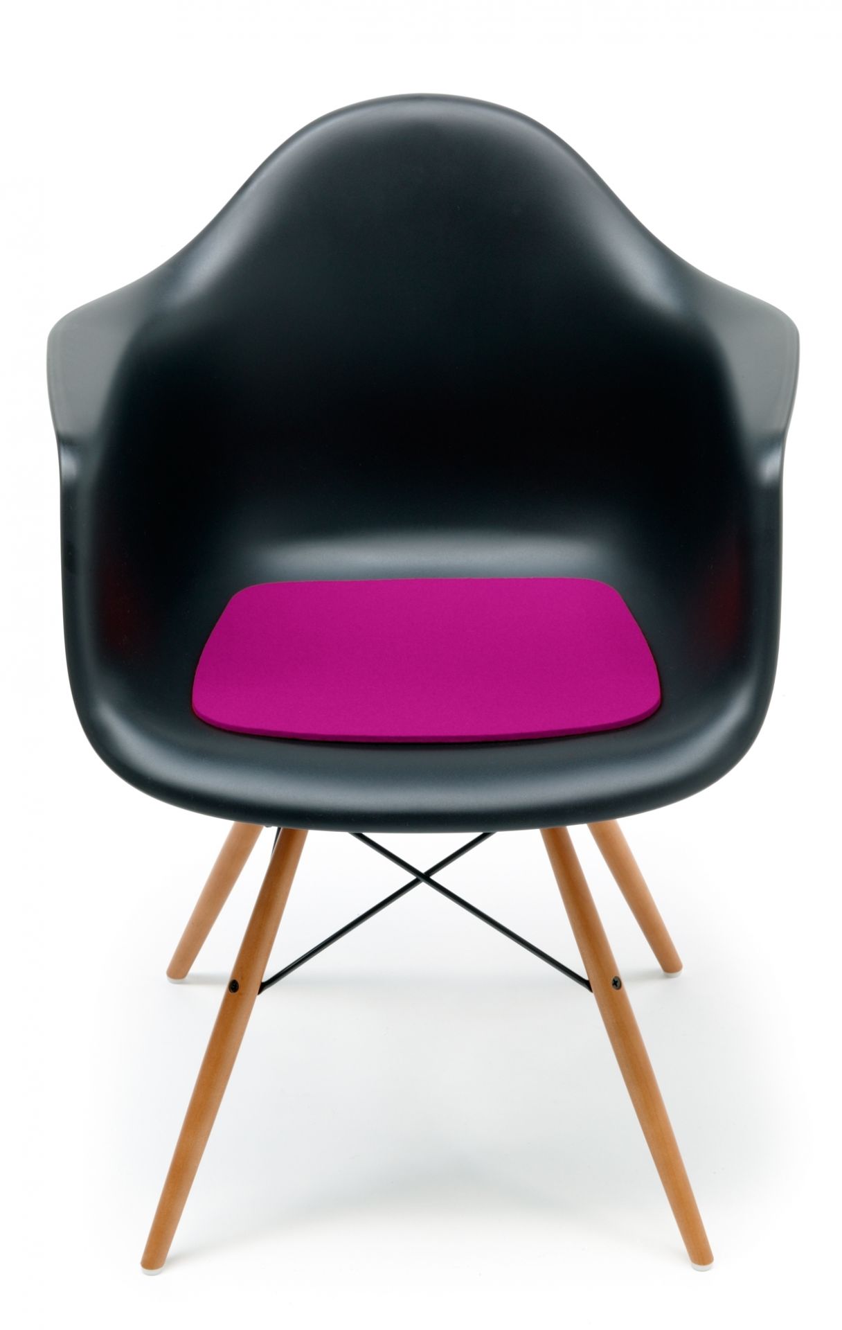 Coussin de siège-Feutre Eames Plastic Arm Chairs DAR/RAR/DAW Hey Sign OFFRE SPECIALE Rose